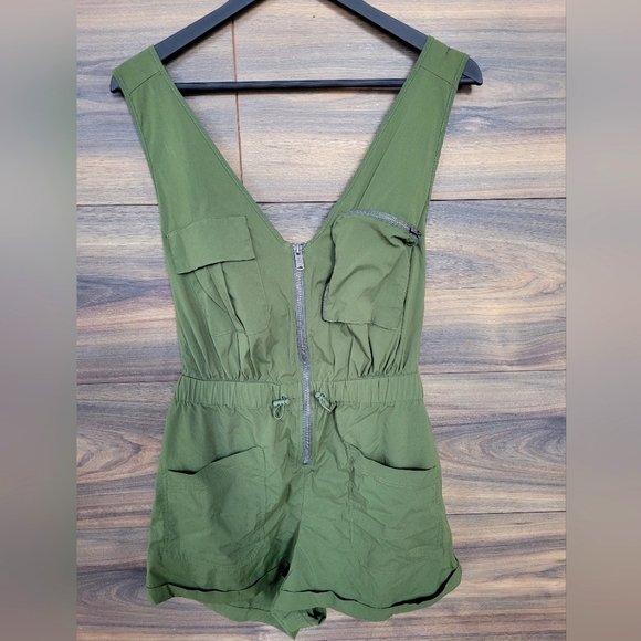 Free People Movement Back on Trek Romper - Picture 1 of 3